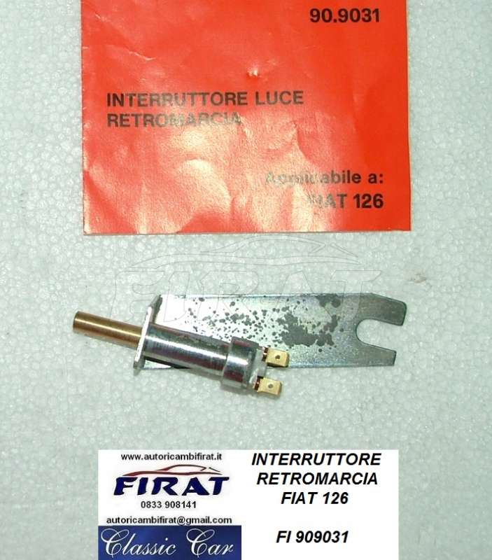 INTERRUTTORE RETROMARCIA FIAT 126 - Clicca l'immagine per chiudere